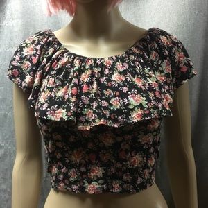 Floral Crop Top
